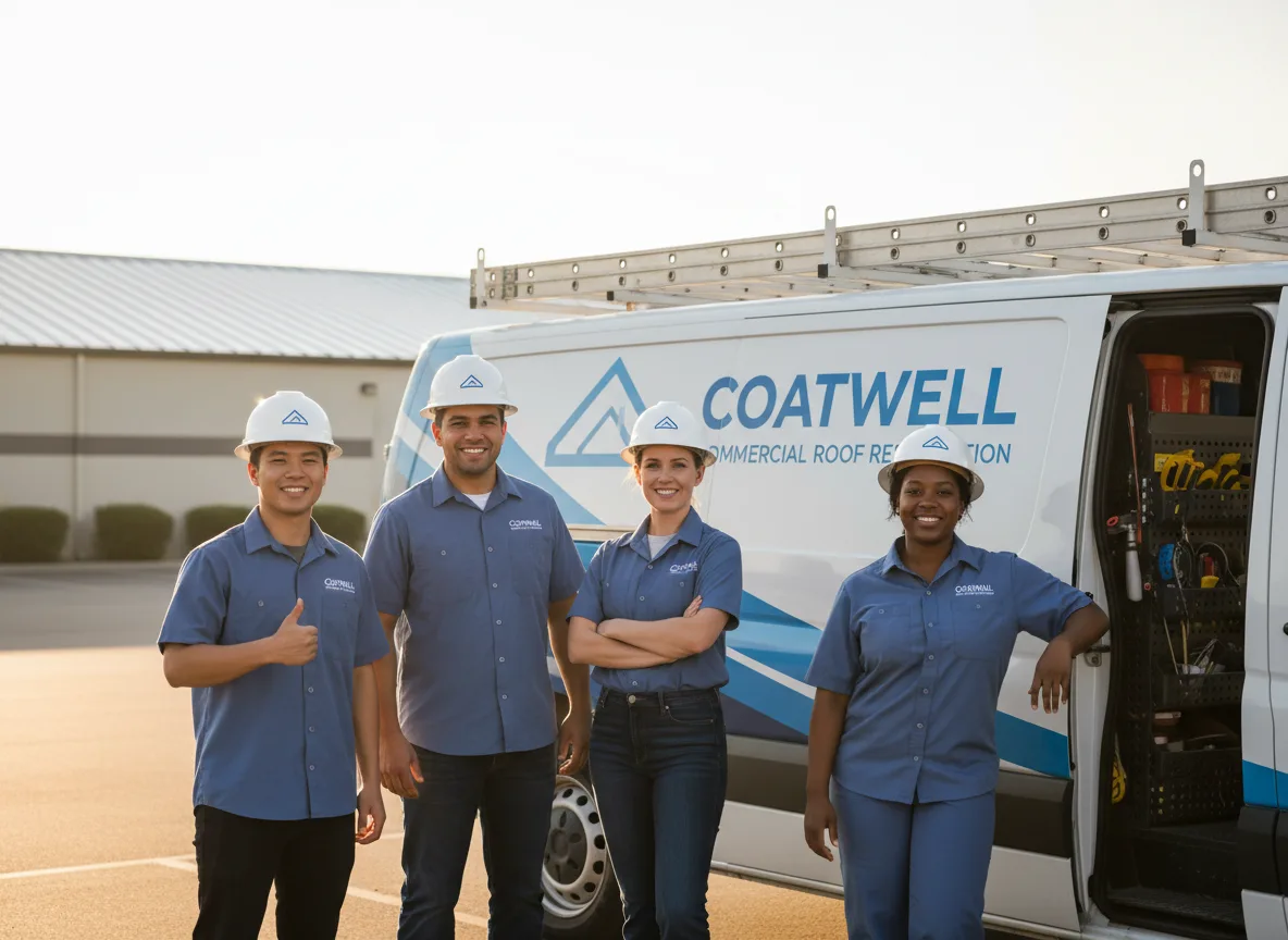 Commercial roof coating company in Hico, TX